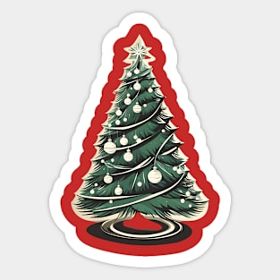 Christmas Tree Sticker